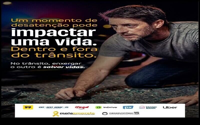 Imagem de compartilhamento para o artigo Cassilândia promove ações do Maio Amarelo para conscientizar sobre segurança no trânsito da MS Todo dia